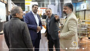 انجمن نمایشگاه کاشی و سرامیک و صنف صنعت کاشی و سرامیک ایران از غرفه مهند بازدید کرد